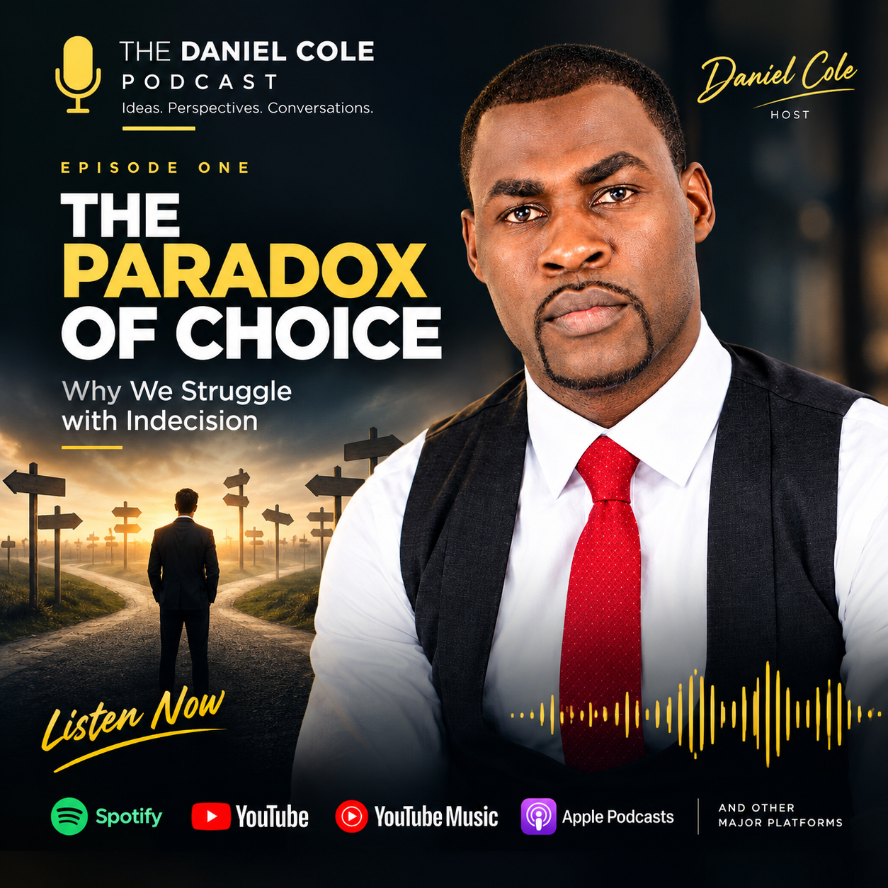 The Daniel Cole Podcast episode 1 cover